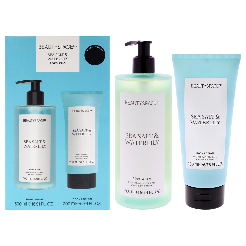 Beauty Space Body Duo - Sea Salt and Waterlily by SpaceNK 2 Pc